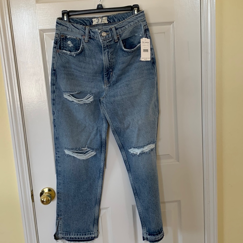 Free People distressed jeans